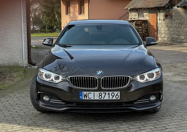 BMW Seria 4 cena 79900 przebieg: 163000, rok produkcji 2016 z Ciechanów małe 562